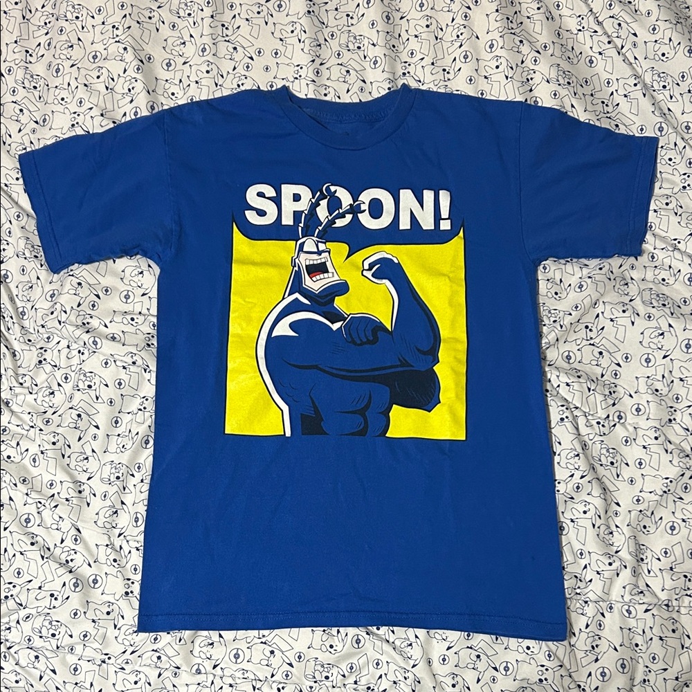 The Tick 'Spoon!' Graphic Tee Shirt